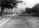 Charlotte Road before the bridge was built