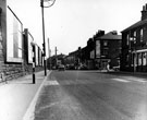 View: s14345 London Road, Heeley showing (right) No. 653 Red Lion public house and Thirlwell Road on right