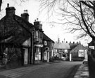 Church Lane, Dore looking towards High Street and Townhead Road, including William Roberts, fish, game and poultry dealer