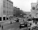 View: s14396 Construction of Arundel Gate looking towards Castle Square