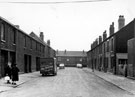 Rear Outbuidings of 294-304 Attercliffe Common and Clarefield Road, Attercliffe looking towards the rear of Nos. 4,6 and 8, Goulder Place showing Cosy Furnishing's Delivery Van (292-8 Attercliffe Common)