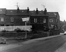 Rear of properties on Dykes Hall Road, Hillsborough at the junction of Clarence Road, Hillsborough
