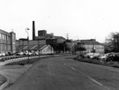 View: s14441 Clay Wheels Lane, Bass Charrington (North) Ltd., Brewery, (former Hope and Anchor Breweries Ltd.), on left