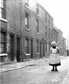 Widow Mrs. Florence Pegg, aged 82 the last person living in 100 year old Clun Street, Burngreave soon to be demolished