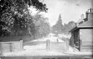 View: s14542 Lodge and gate at corner of Collegiate Crescent and Ecclesall Road