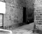View: s14549 Convent Walk, City Centre, note, boundry post next to door