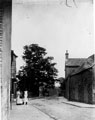 Crookes at junction of Mulehouse Lane (later became Mulehouse Road), farm belonging to Mr. Slinn on right (No. 188 Crookes), shop on corner, left is No 181, William Harry Marple, butcher Crookes at junction of Mulehouse Lane (later became Mulehouse Road), farm belonging to Mr. Slinn on right (No. 188 Crookes), shop on corner, left is No 181, William Harry Marple, butcher