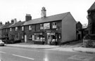 Crookes, shops and housing including Nos. 155 - 157 A. Revill, grocer, entrance to Albine Terrace on right Crookes, shops and housing including Nos. 155 - 157 A. Revill, grocer, entrance to Albine Terrace on right