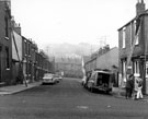 Cross Addy Street looking towards Springvale Road, Nos. 80 - 82 Addy Street, Victoria Inn, right Cross Addy Street looking towards Springvale Road, Nos. 80 - 82 Addy Street, Victoria Inn, right