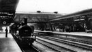 Steam locomotive, Johnson Class 1 240, No.  266, platform 2, Sheffield Midland railway station