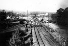 Construction of Midland Railway, Dore and Totley Station