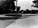 Crowder Road, Longley Estate at the junction with Everingham Road after the removal of the wall, Longley park (right)