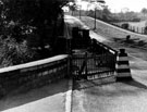 Building works at Bagley Dyke Culvert, Longley Lane, Longley Estate, with Longley Park on the right