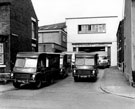 Cutts Terrace, Heeley, off Broadfield Road showing Chas. E. Styan Ltd., bakers and confectioners