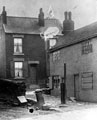 Darnall Road, smaller cottages in foreground demolished in 1932 Darnall Road, smaller cottages in foreground demolished in 1932