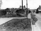 Derbyshire Lane looking towards Mount Pleasant public house (on right)