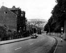 Derbyshire Lane looking towards Chesterfield Road Derbyshire Lane looking towards Chesterfield Road