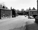 Duchess Road, St Mary's, Clough Road, right, Duchess Road Bridge on left, Leadmill Road, extreme left