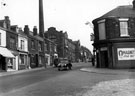 Nos. 213 - 243 Duke Street looking towards Park Library and Corporation Baths, including No. 220, O. Greetham, grocer (right), No. 215, W. Burgin and Son, painters