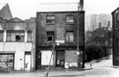 No. 19 Duke Street, Park looking towards High Street Lane, derelict shop, former premises of Miss M. Willoughby (after 1967)