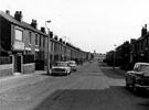 Dundas Road, Tinsley looking towards Raby Street, showing T. Hanby (Tinsley Upholstery), furniture dealer