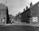Nos. 22, 24 etc., Short Street, Brightside at the junction of Barking street looking towards Staybrite Works, Weedon Street