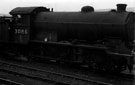 L.N.E.R. Steam Locomotive No. 3086 at Darnall 	
