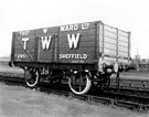 T.W. Ward's Coal Wagon at Tinsley