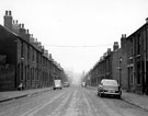 Earsham Street, Burngreave showing the junction with Cossey Road