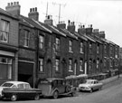 Nos. 53 - 69 Earsham Street, Burngreave with the Gower Arms partly in view (left)