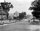 View: s15133 Ecclesall Road South looking towards Psalter Lane, Methodist Church on left, 1920-1930