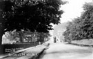 View: s15174 Ecclesall Road South. Tram stands at Banner Cross Terminus, Cedar Farm in distance, on left