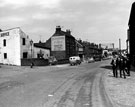 Edmund Road at junction of Duchess Road, including No. 44 C.H. Richardson (Tyres) Ltd., tyre dealers