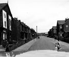 General view of Eleanor Street from Darnall Road looking towards Phillimore Road with the junction of Coleford Road on the right