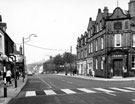 Chesterfield Road at bottom of Chantrey Road, including No. 729 Midland Bank Ltd. on corner Chesterfield Road at bottom of Chantrey Road, including No. 729 Midland Bank Ltd. on corner