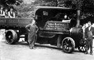 Steam lorry belonging to Thomas Marshall and Co., fire brick manufacturers, Loxley