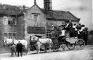 Reuben Thompson's Froggatt Edge and Baslow Coach at Fox House Inn, Hathersage Road