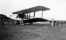 Handley Page W8B, registered G-EBBI, named Prince Henry and belonged to H.P. Air Transport and Imperial, at No. 2 Aircraft Repair Depot (Northern), Coal Aston, off Norton Lane