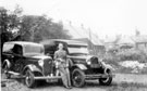 Ken W. Hall and Ford Model A van No. WJ 8442, 1932 and Bedford 8 van No. RB 5200, 1933