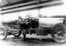 Sheffield Simplex, Fitzwilliam Works, Tinsley, final preparations prior to road test (30 hp)