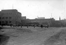 Townhead Street-Broad Lane-Tenter Street roundabout looking towards Townhead Street including Kennings Ltd. motor agents and dealers and Nos. 41 - 43 Joseph Thompson (Sheffield) Ltd., 'Summit', Engineers