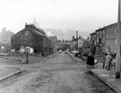 Ellison Street at the junction of Dover Street, looking towards Netherthorpe Place