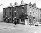 Corner of Eyre Street and Charles Street, property to be demolished. Junction of Charles Street and Eyre Street, Nos. 89 - 91 Charles Street, E. Padley, brush manufacturer