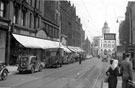View: s15614 Fargate, Nos. 16 - 30 Robert Proctor and Son, drapers and Cole Brothers, department store
