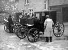 Carriages belonging to Mrs B.H. Wilson of Fulwood House