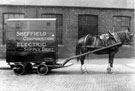 Sheffield Corporation Electric Supply Department, horse drawn van