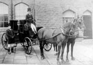 Horse drawn coach, Riverdale Mews, Riverdale, Graham Road