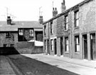 Nos. 8 - 14 Fell Place, Brightside looking towards the backs of houses on Brightside Lane