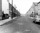 Fentonville Street, Sharrow, looking towards Mackenzie Street, Croydon Street on right