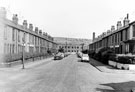 Ferrars Road at the junction with Newmarch Street, Tinsley looking towards Darwins Ltd. Social Club